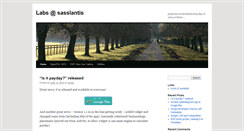 Desktop Screenshot of labs.sasslantis.ee